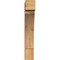 Ekena Millwork Thorton Block Smooth Bracket, Western Red Cedar, 3 1/2"W x 14"D x 22"H BKT04X14X22THR05SWR - alternate 3